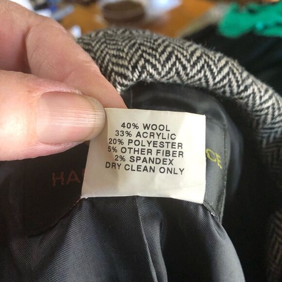 Harris Wallace City College Collared Full Zip Tweed Jacket - 4 - Picture 12 of 12